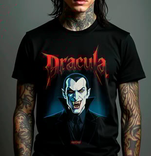 Camiseta - Dracula Retrô