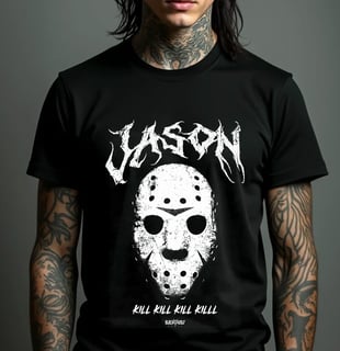 Camiseta - Kill Kill Kill Kill (Jason Voorhees)