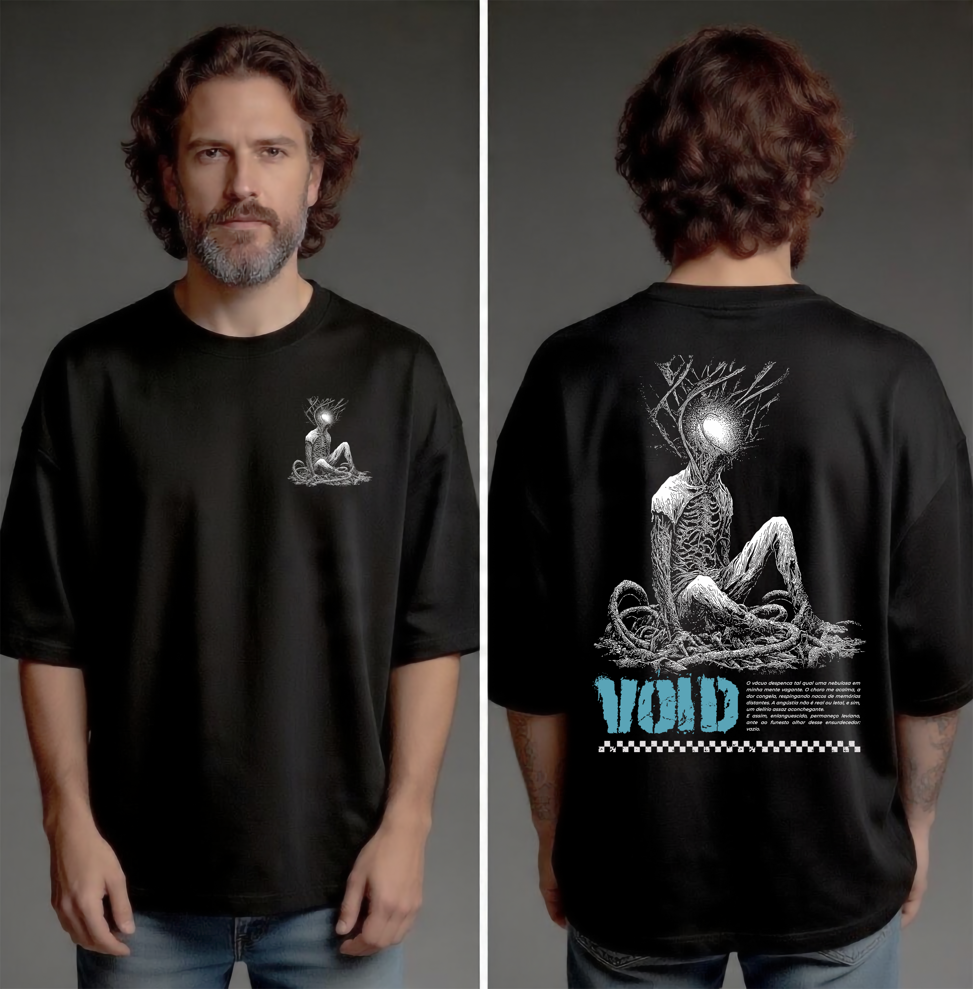 Nome do produto: Camiseta Oversized - Void