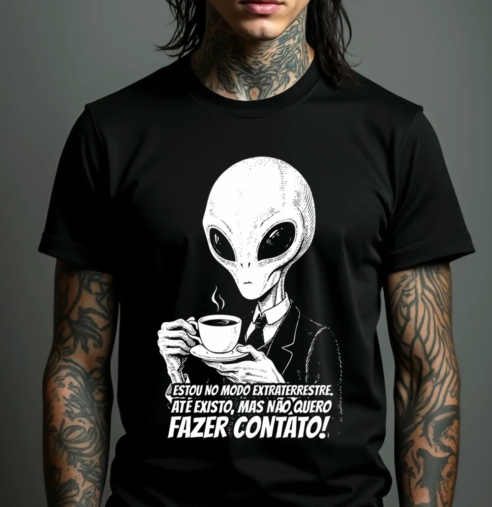 Camiseta - Modo Extraterrestre