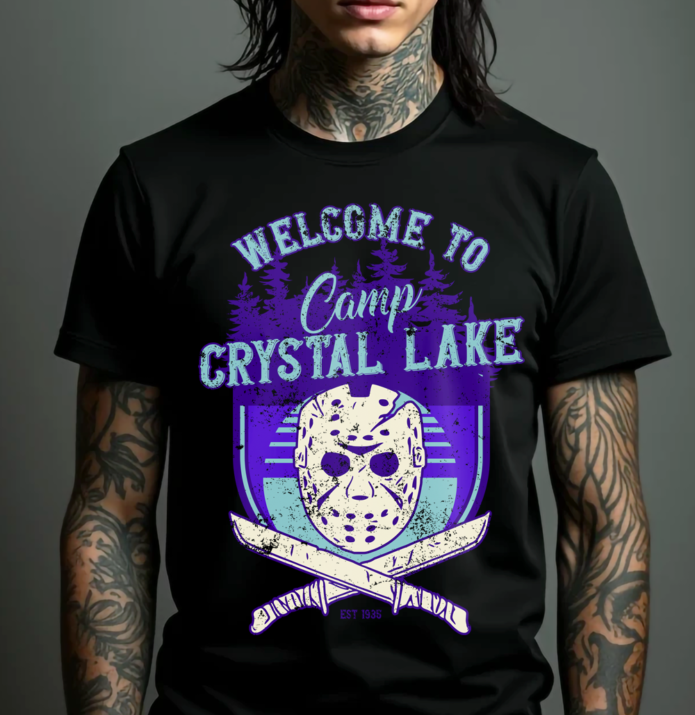 Camiseta - Welcome to Camp Crystal Lake