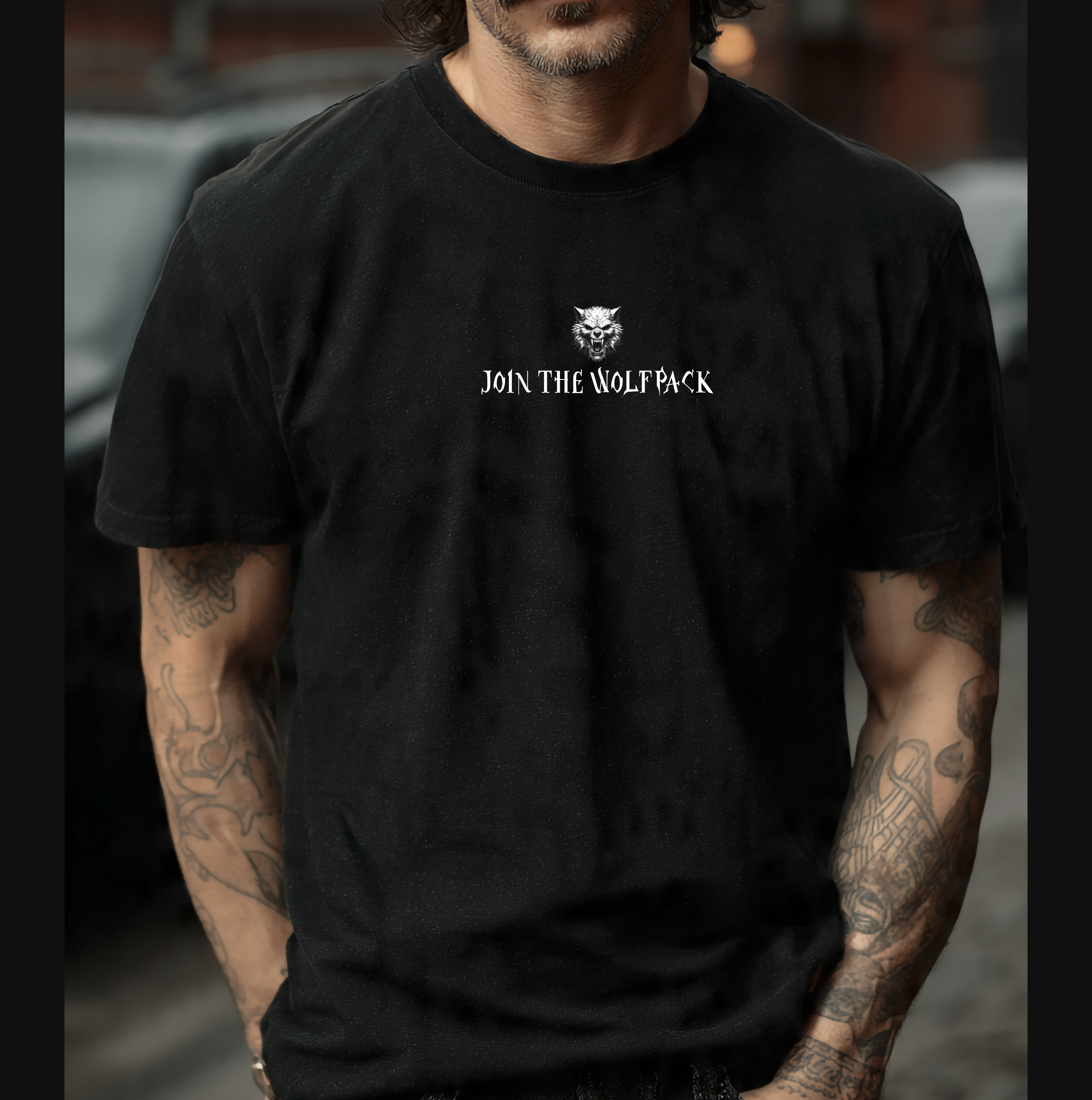 Camiseta Pima - Join the Wolfpack II