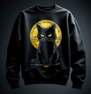Moletom - Black Cat Magick