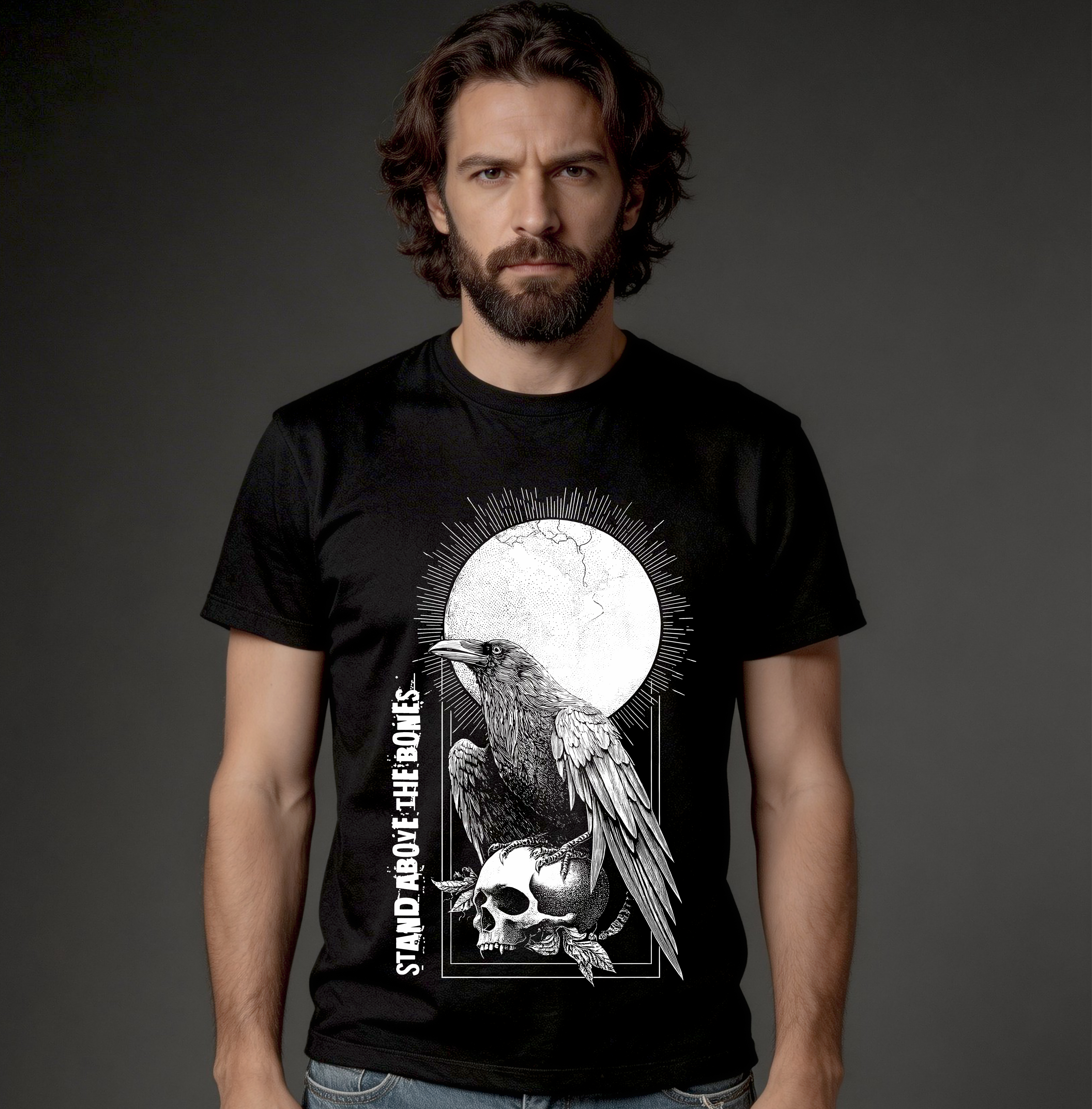 Camiseta Quality - Stand Above the Bones