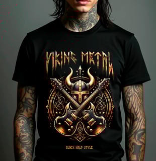 Camiseta - Viking Metal