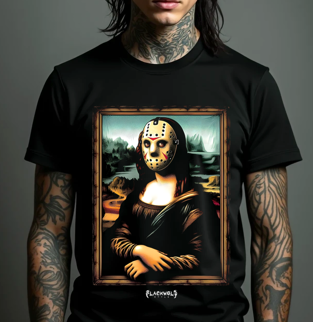 Camiseta - Mona Lisa Voorhees