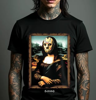Camiseta - Mona Lisa Voorhees