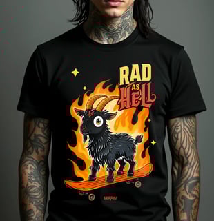 Camiseta - Rad as Hell