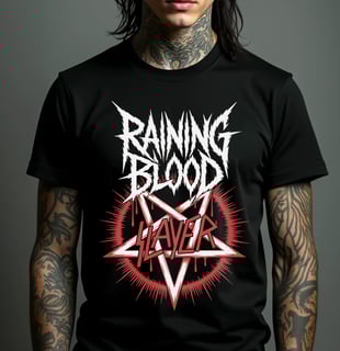 Camiseta - Raining Blood Slayer