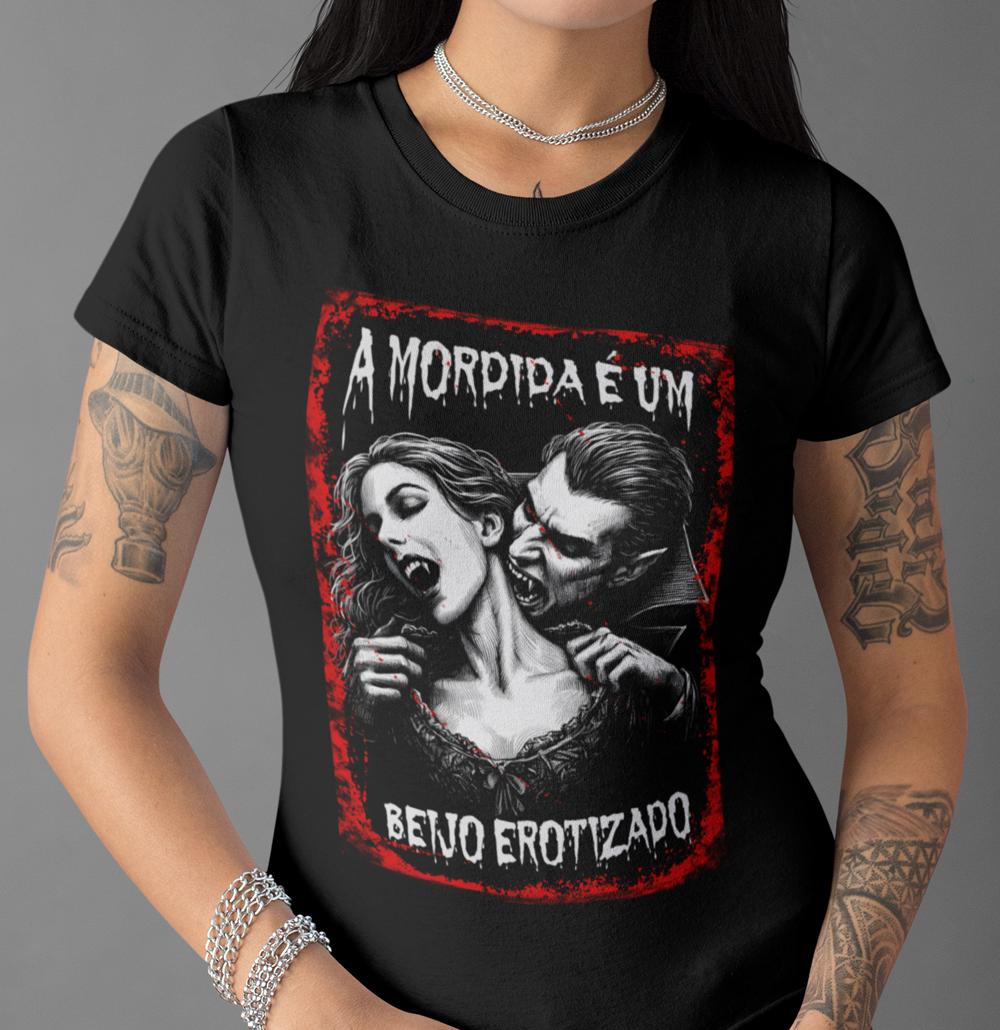 Nome do produto: A Mordida é um Beijo Erotizado