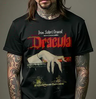 Camiseta - Dracula, Bram Stoker´s Original 