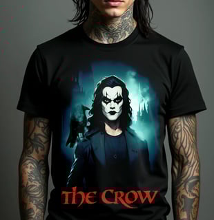 Camiseta - The Crow Anime