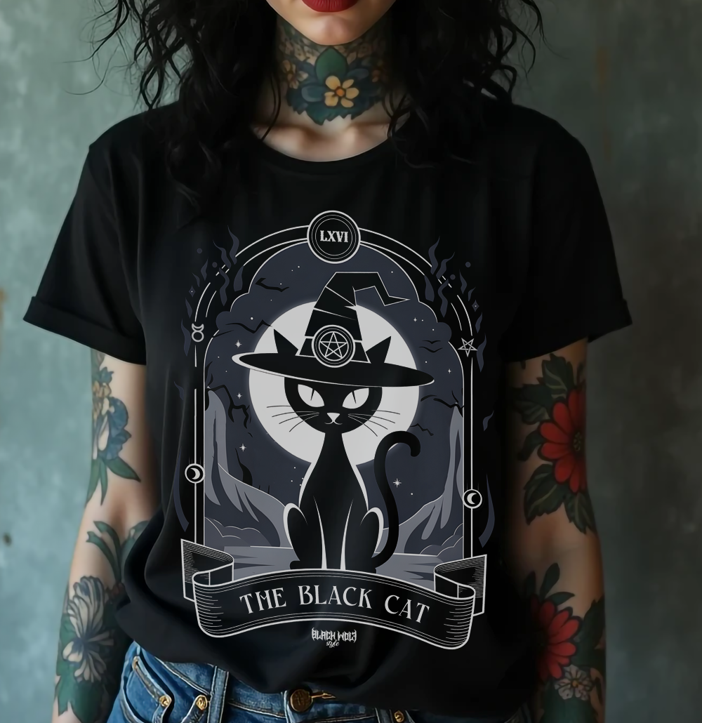 Nome do produto: Baby Long - The Black Cat Tarot Card 2