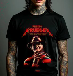 Camiseta - I´m the Man of your Dreams (Freddy Krueger)
