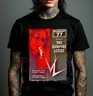 Camiseta - Vampiro Lestat Poster