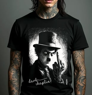 Camiseta - Dark Chaplin