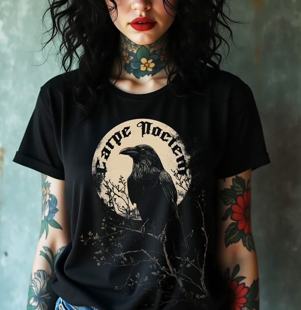 Baby Long Quality - Carpe Noctem (corvo)