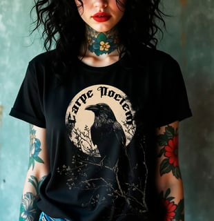 Baby Long Quality - Carpe Noctem (corvo)