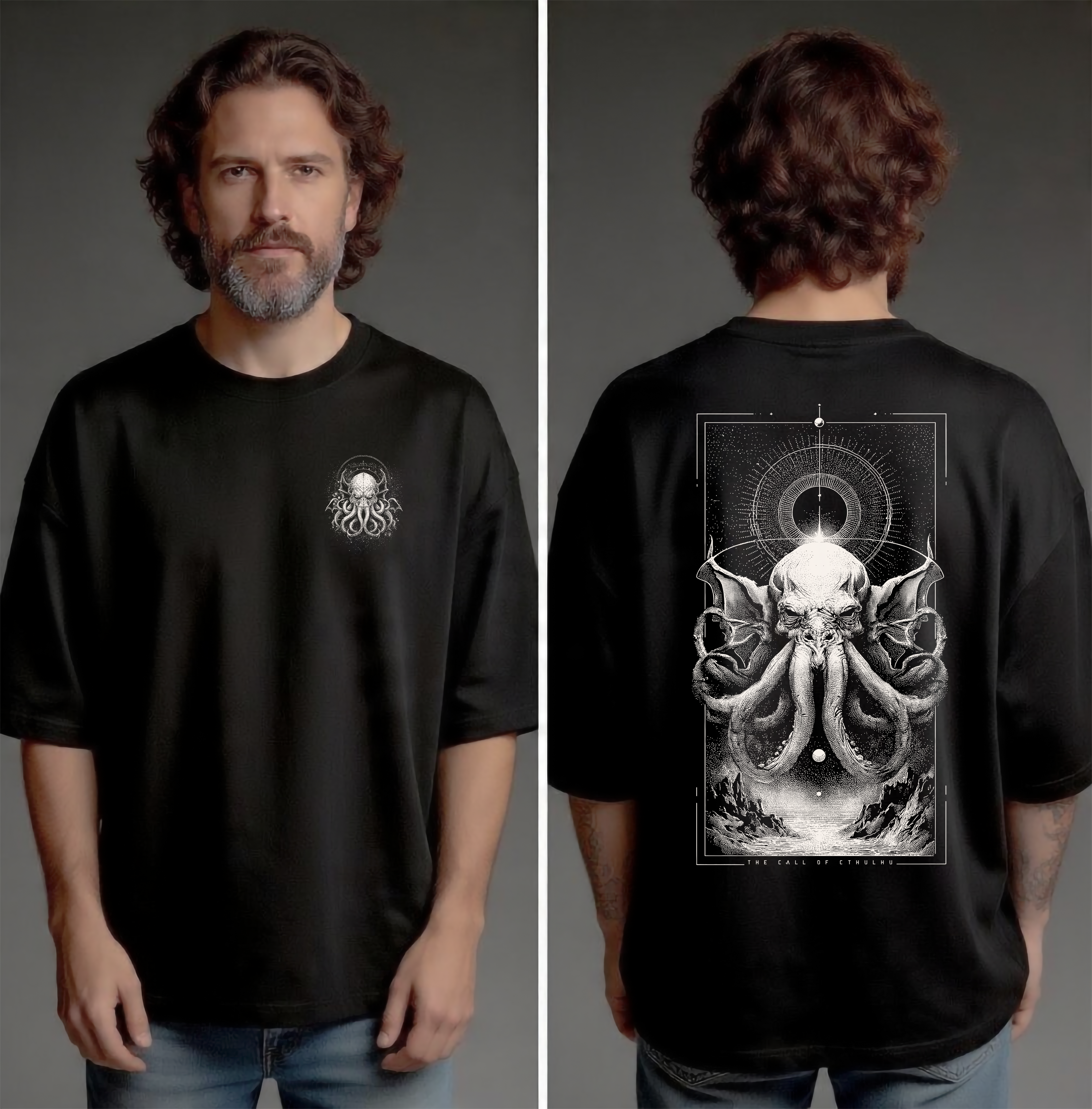 Camiseta Oversized - The Call of Cthulhu