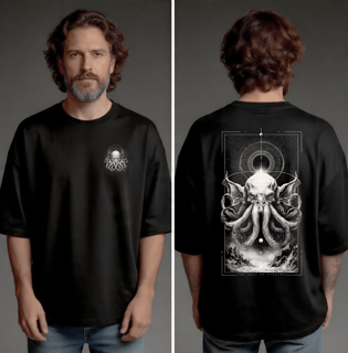 Camiseta Oversized - The Call of Cthulhu