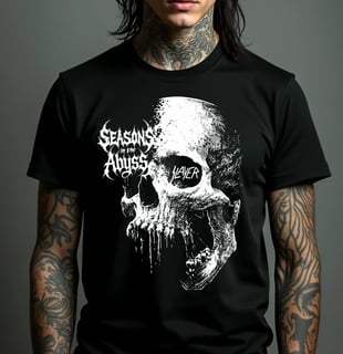 Camiseta - Seasons in the Abyss (Slayer)