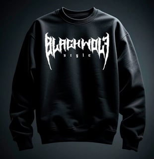 Moletom - Black Wolf Style