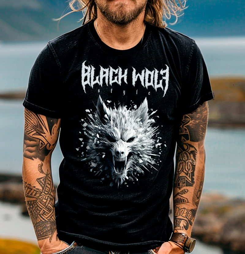 Black Wolf Style Fragmentado