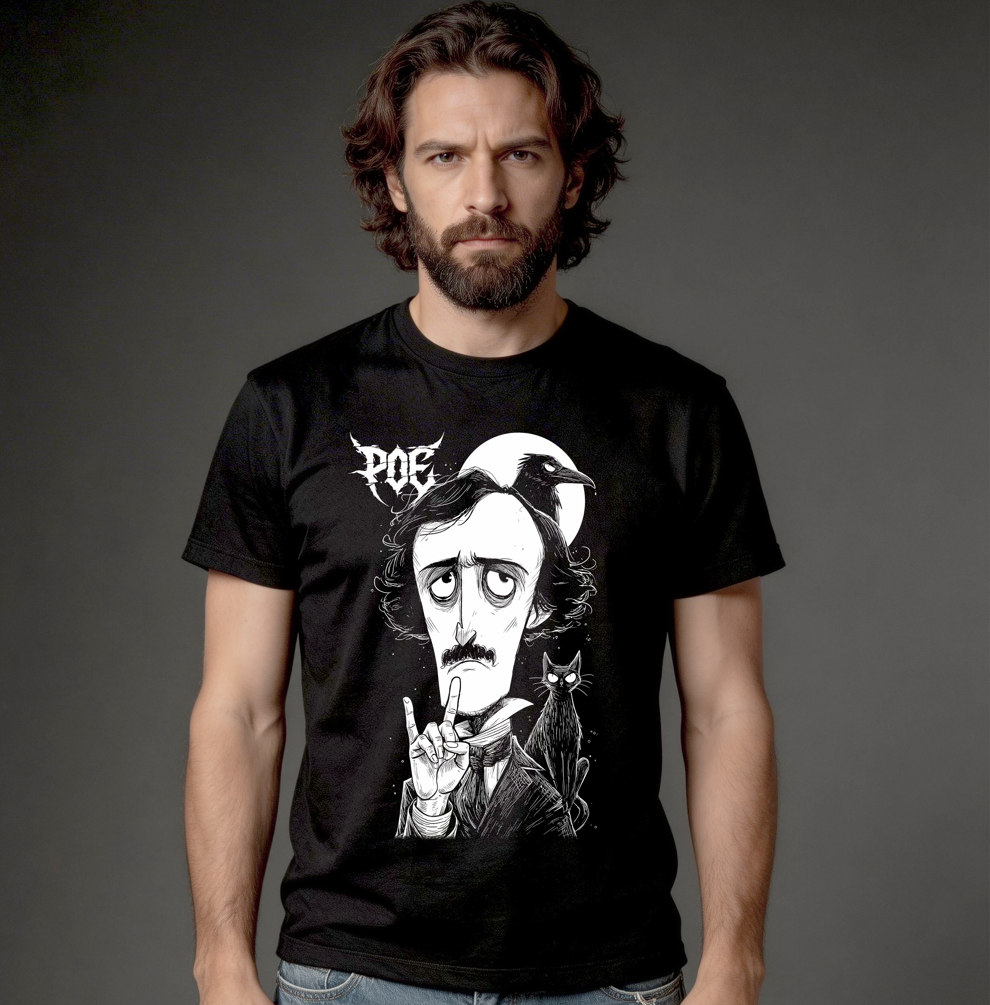 Camiseta Quality - Poe Metal