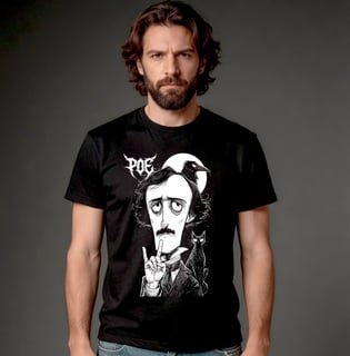 Camiseta Quality - Poe Metal