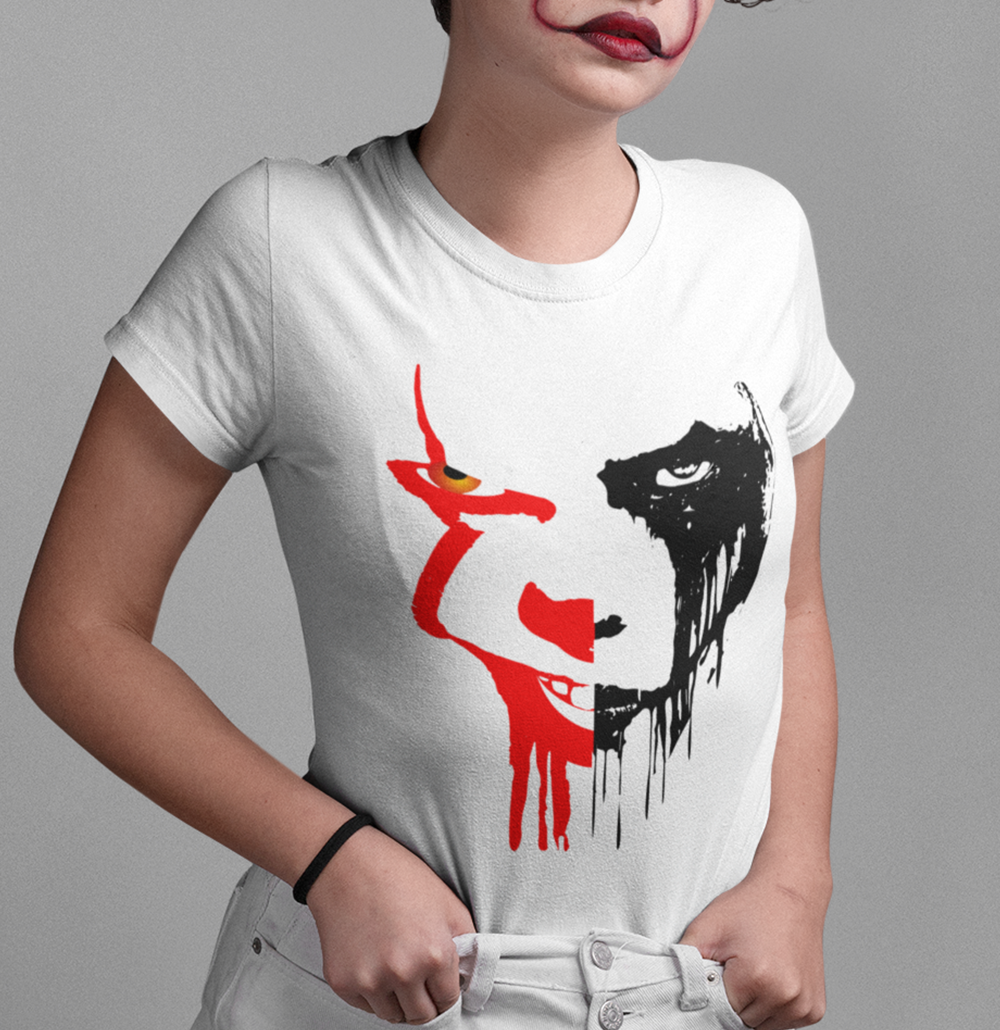 Nome do produto: Camiseta - Bill Skarsgård (Pennywise e o Corvo 2024)