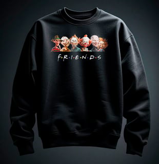 Moletom - Friends (80´s Horror)
