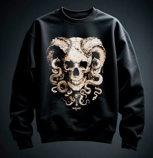 Moletom - Skull & Snake