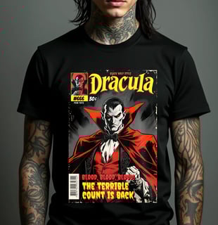 Camiseta - Dracula HQ
