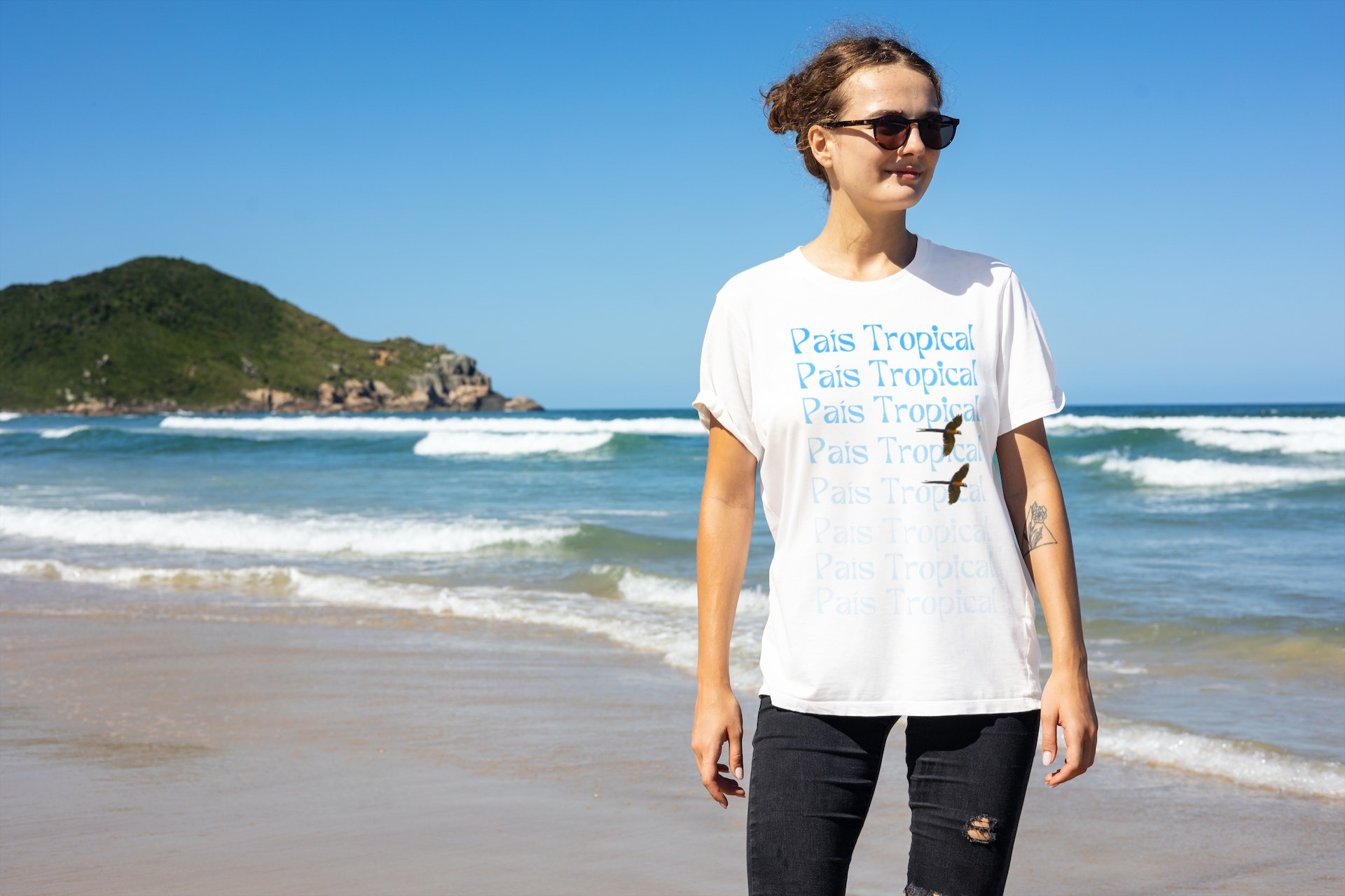 Nome do produto: Camiseta Pais Tropical