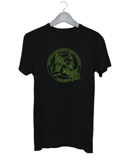Camiseta TEES logo frontal (verde oliva)