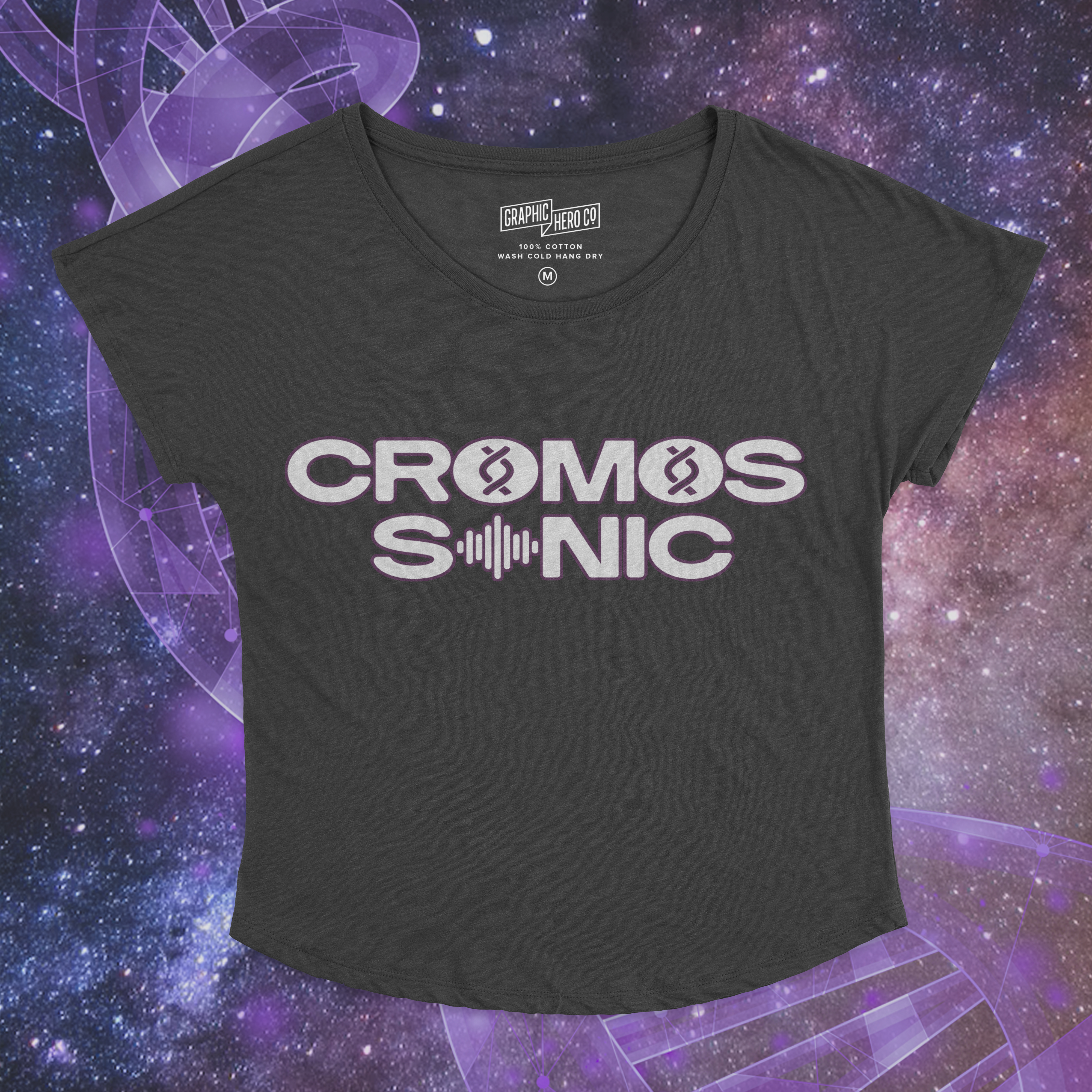 Nome do produto: Cropped Cromossonic logo