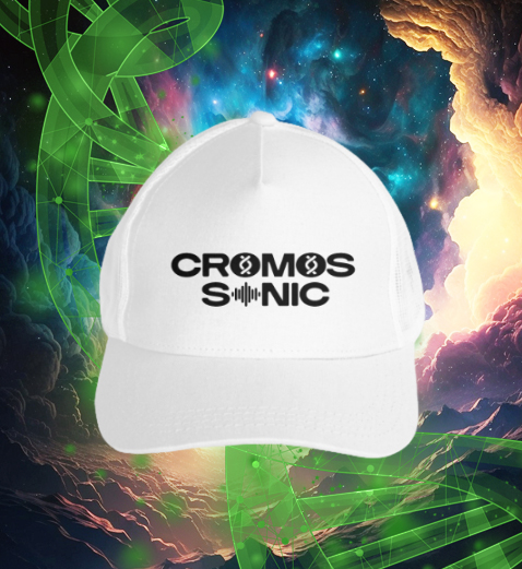 Boné Cromossonic - Logo preto