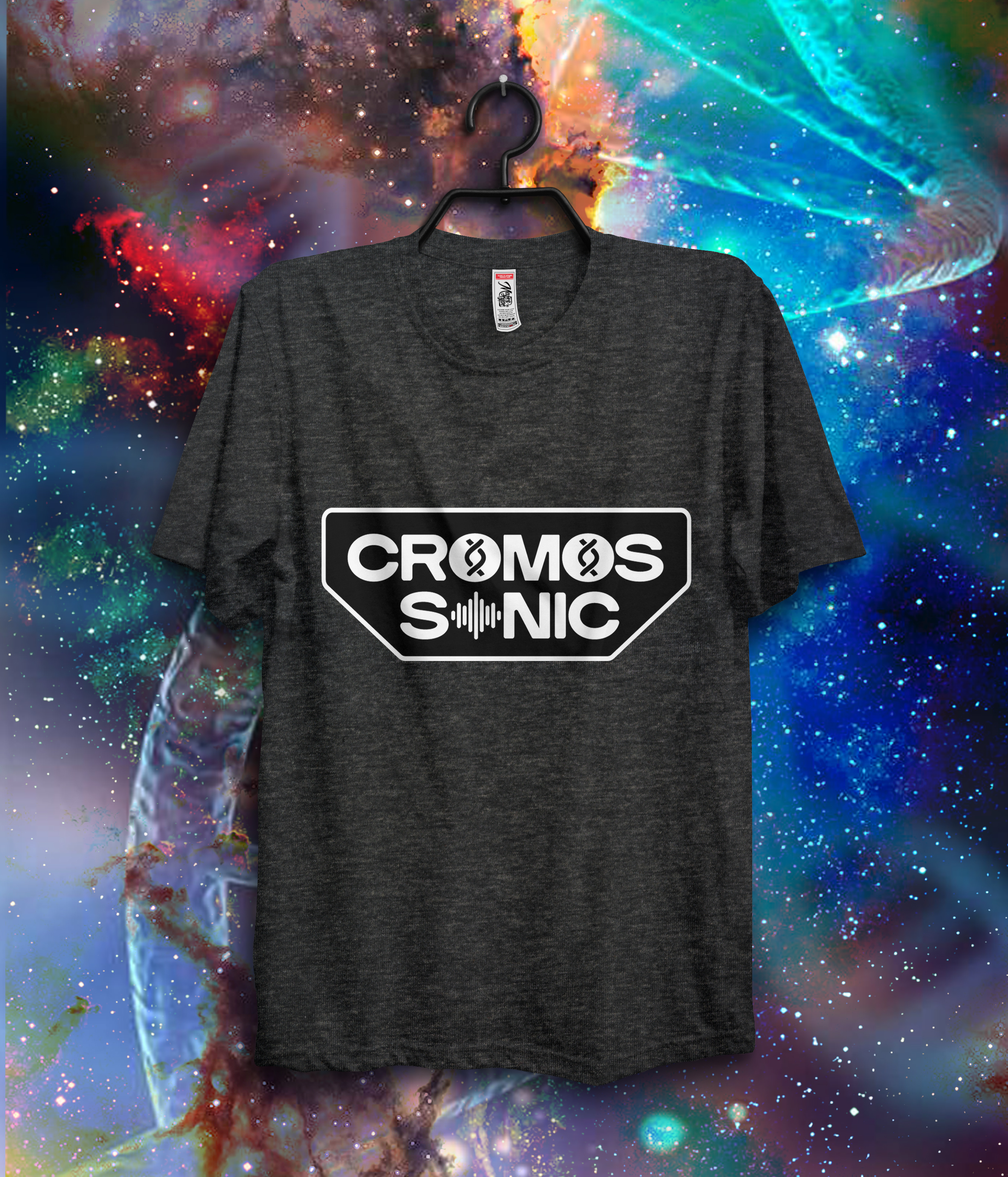 Camiseta Cromossonic Logo - Cores