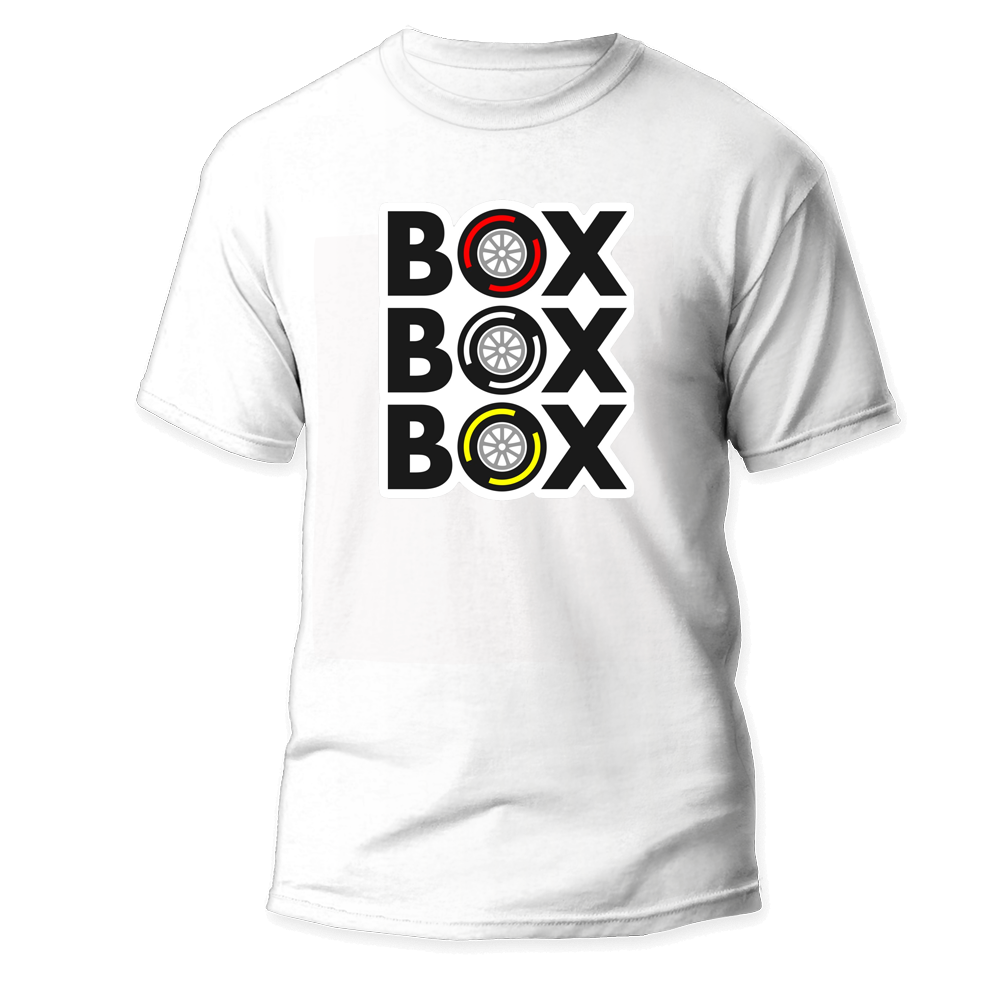 Nome do produto: Camiseta Box Box Box