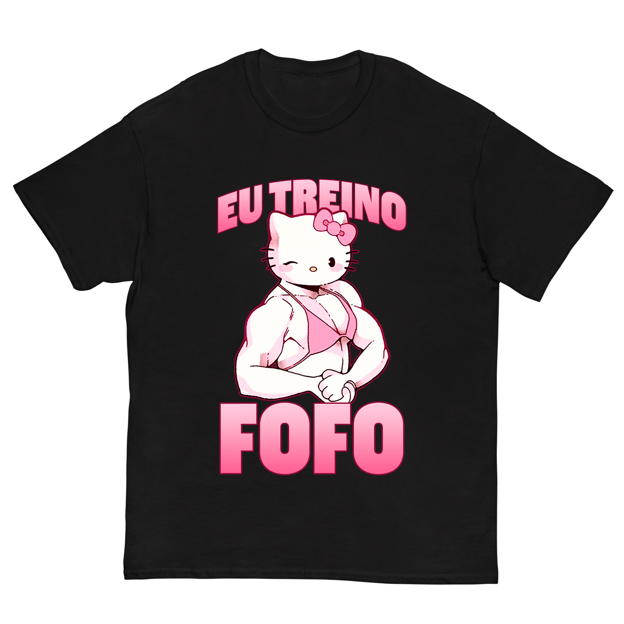 Nome do produto: Camiseta Eu Treino Fofo