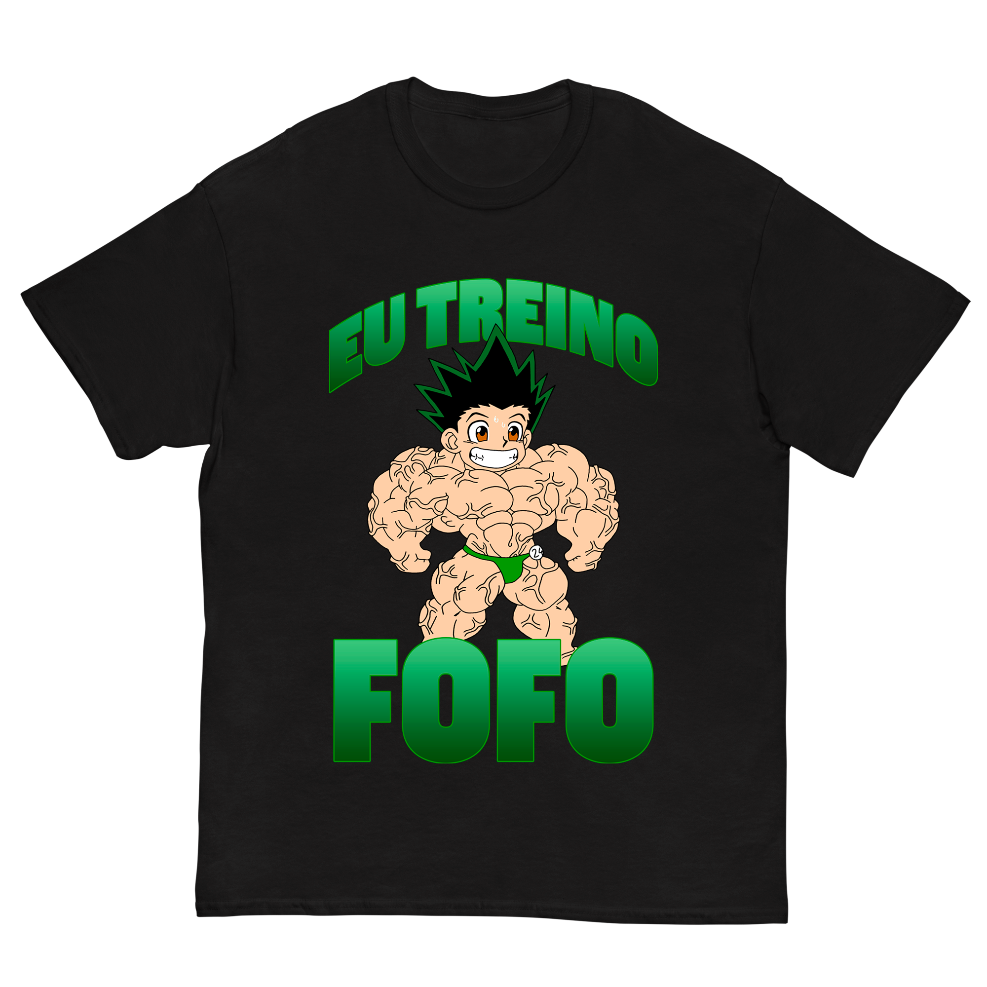 Nome do produto: Camiseta Eu Treino Fofo