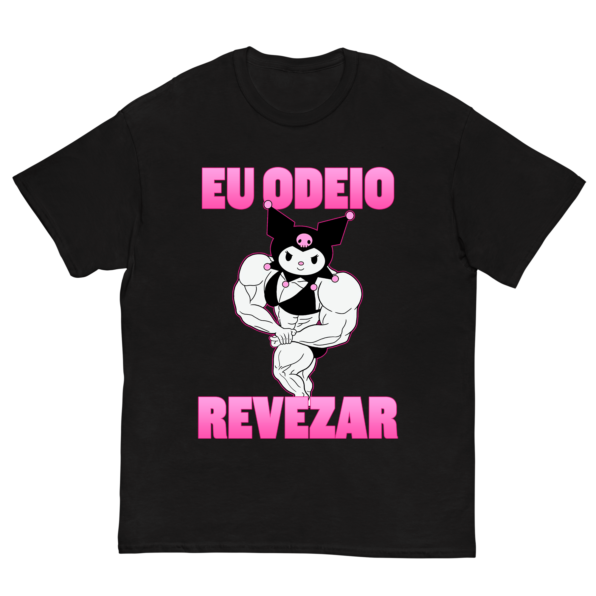 Nome do produto: Camiseta Eu Odeio Revezar
