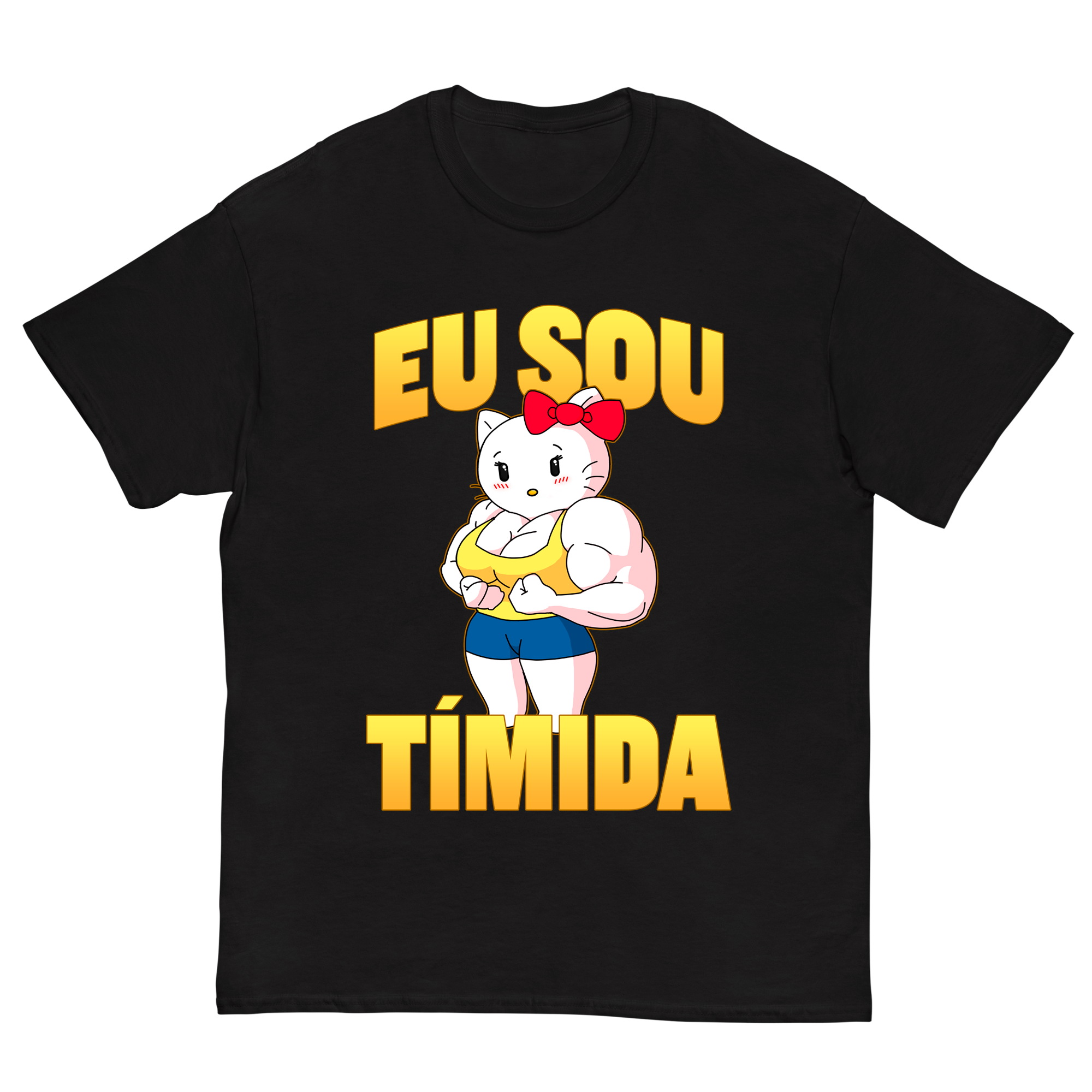 Nome do produto: Camiseta Eu Sou Tímida
