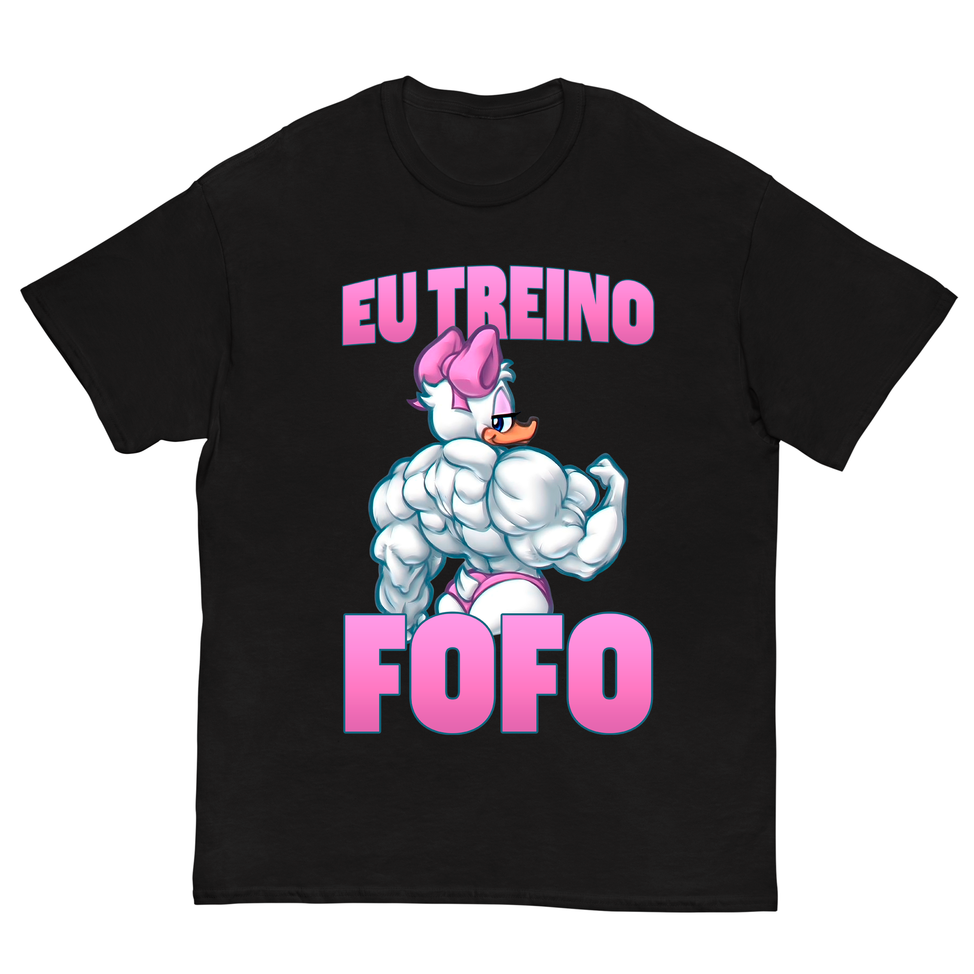 Camiseta Eu Treino Fofo