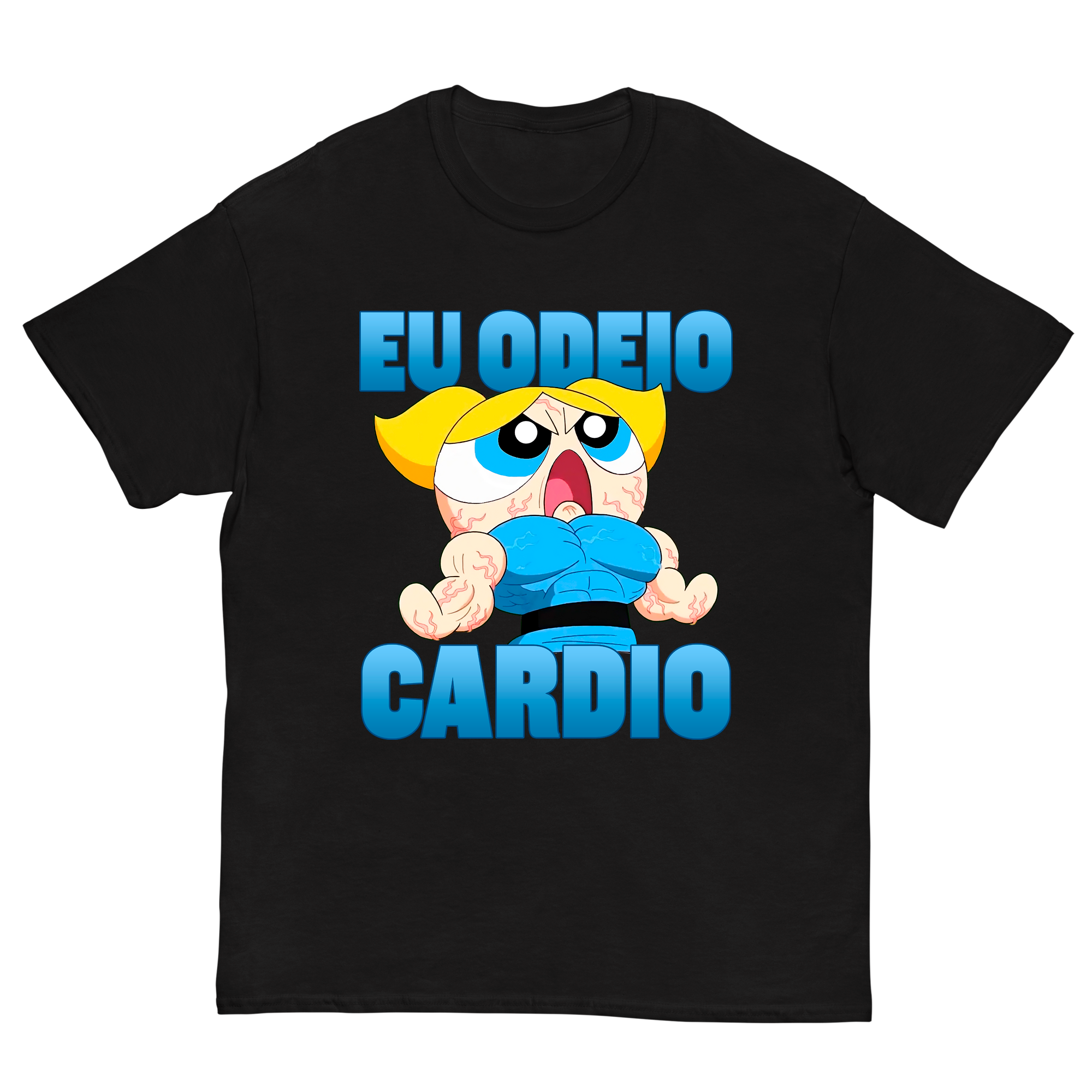 Nome do produto: Camiseta Eu Odeio Cardio