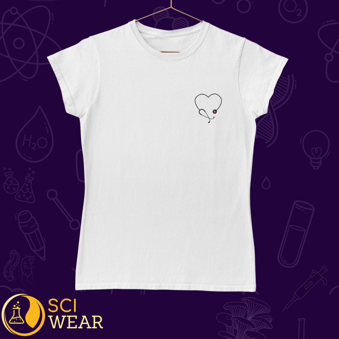 Nome do produto: Coração com estetoscópio - Baby Long