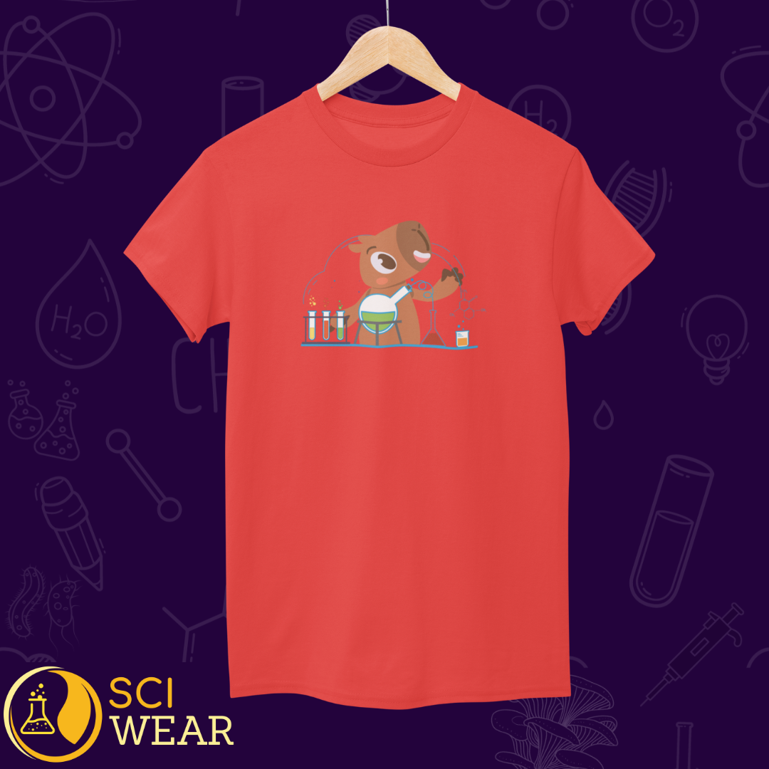 Nome do produto: Capivara cientista 1 - T-shirt