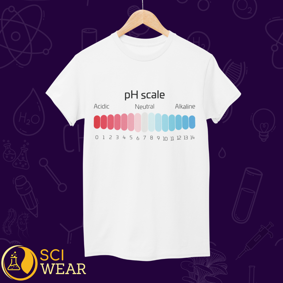 Nome do produto: Escala de pH 1 - T-shirt