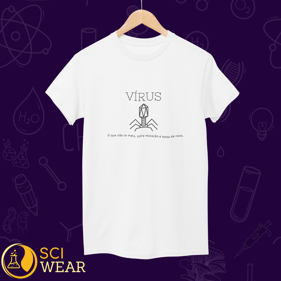 Nome do produto: Vírus - T-shirt