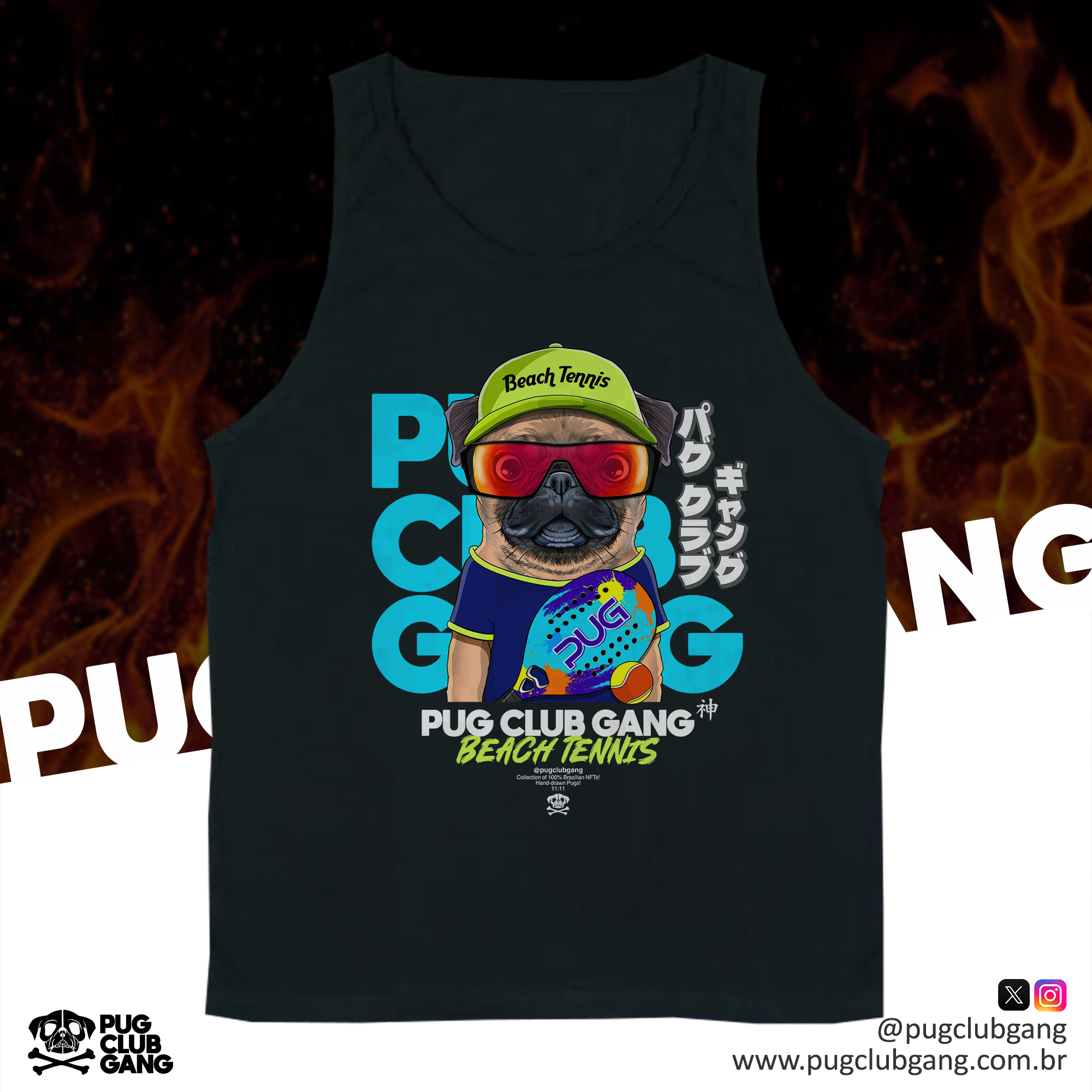 Nome do produto: Camiseta Regata Beach Tennis